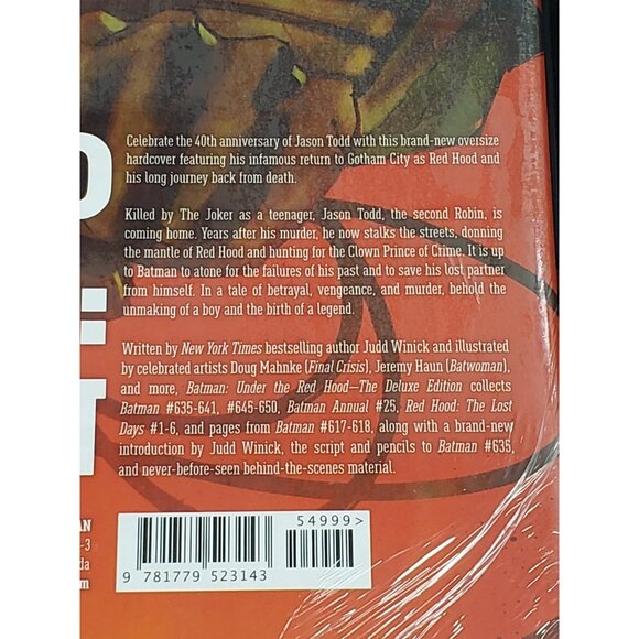 DC Comics Batman Under the Hood Deluxe Edition Hardback Celebratiing 40th Ann - Picture 2 of 7